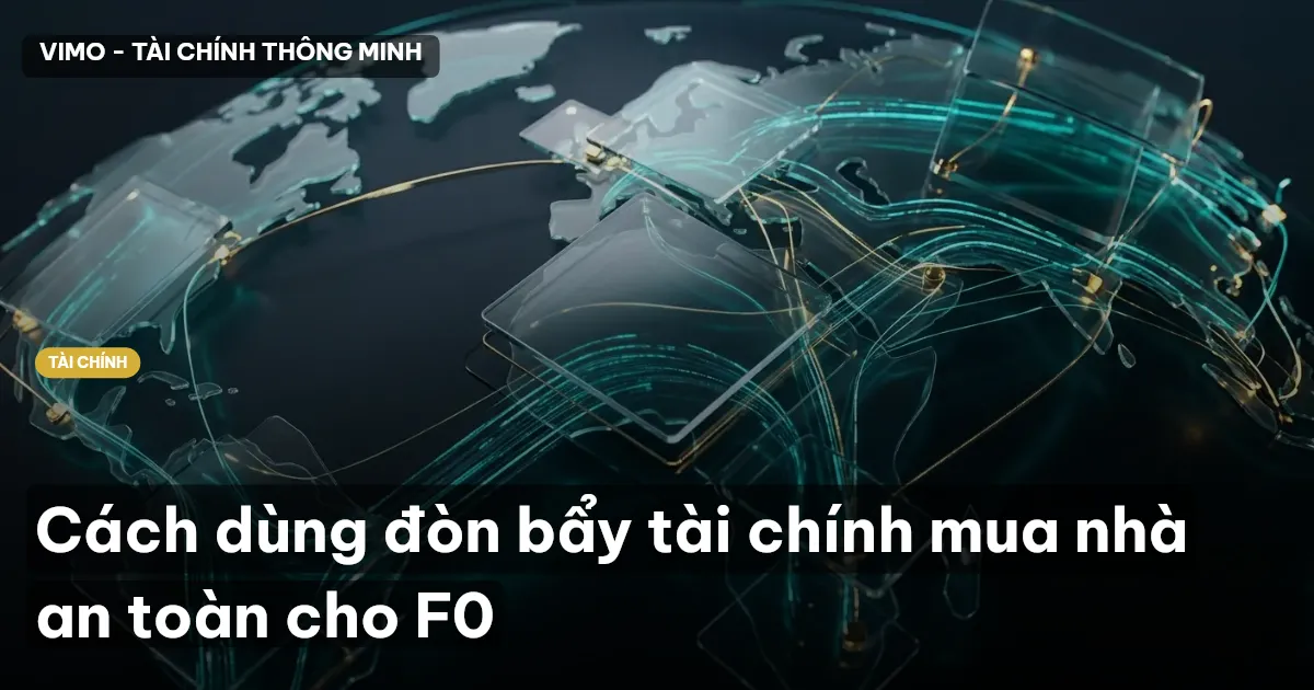 Cách dùng đòn bẩy tài chính mua nhà an toàn cho F0