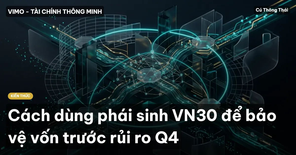 Cách dùng phái sinh VN30 để bảo vệ vốn trước rủi ro Q4