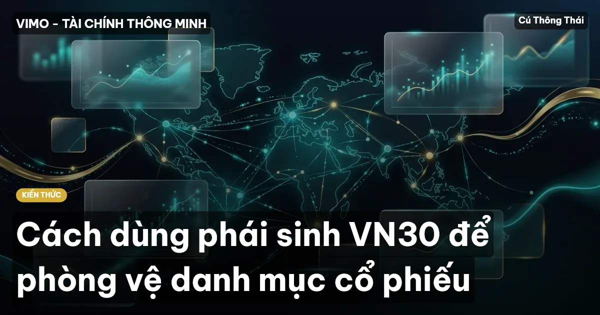 Cách dùng phái sinh VN30 để phòng vệ danh mục cổ phiếu