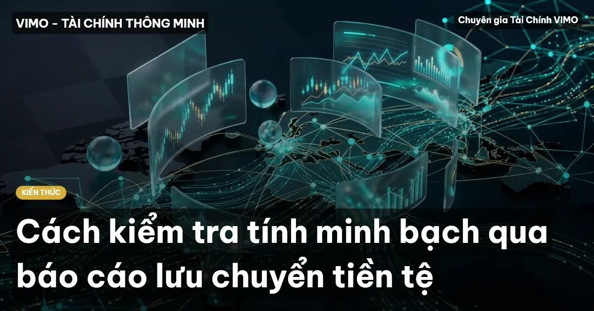 Cách kiểm tra tính minh bạch qua báo cáo lưu chuyển tiền tệ