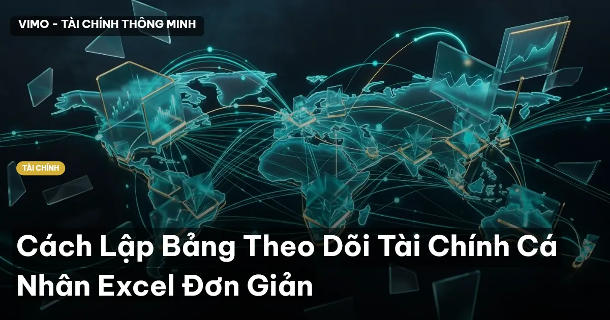 Cách Lập Bảng Theo Dõi Tài Chính Cá Nhân Excel Đơn Giản