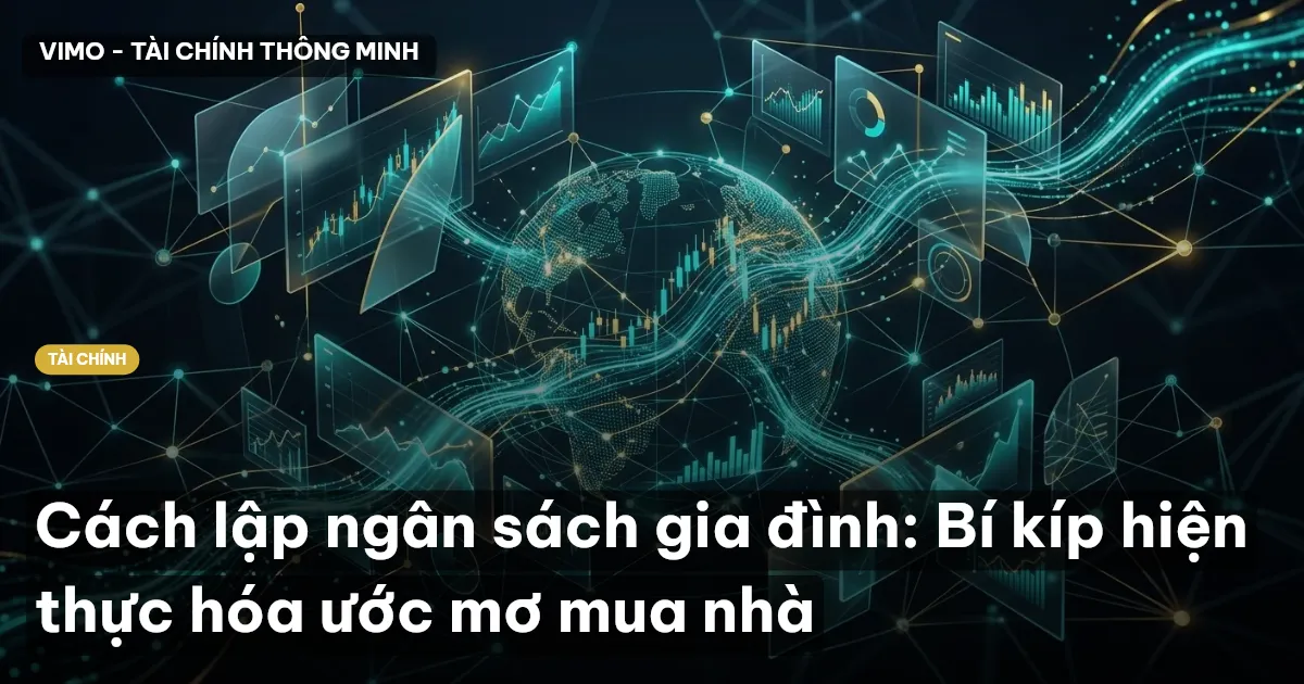 Cách lập ngân sách gia đình: Bí kíp hiện thực hóa ước mơ mua nhà