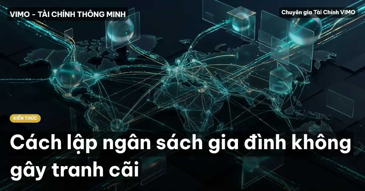 Cách lập ngân sách gia đình không gây tranh cãi