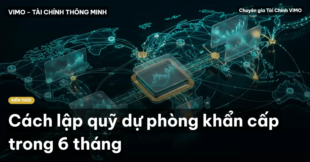 Cách lập quỹ dự phòng khẩn cấp trong 6 tháng