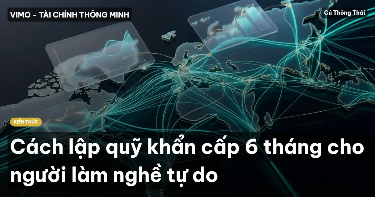 Cách lập quỹ khẩn cấp 6 tháng cho người làm nghề tự do