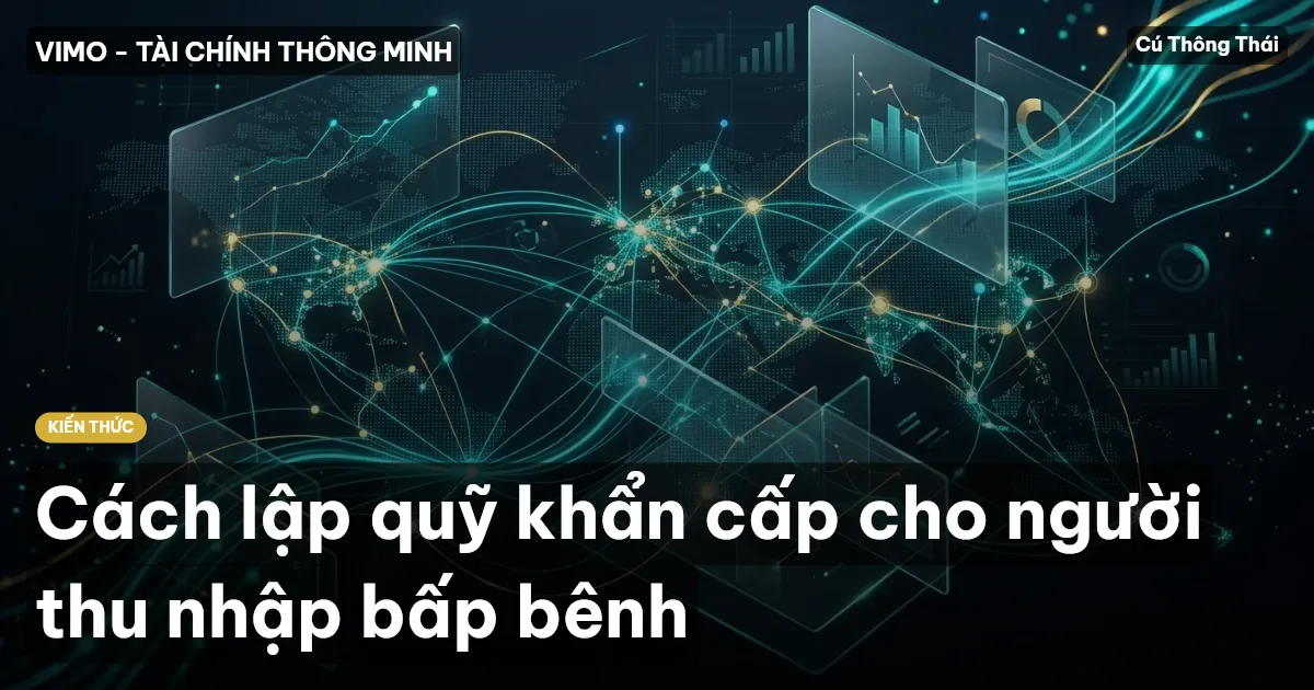 Cách lập quỹ khẩn cấp cho người thu nhập bấp bênh