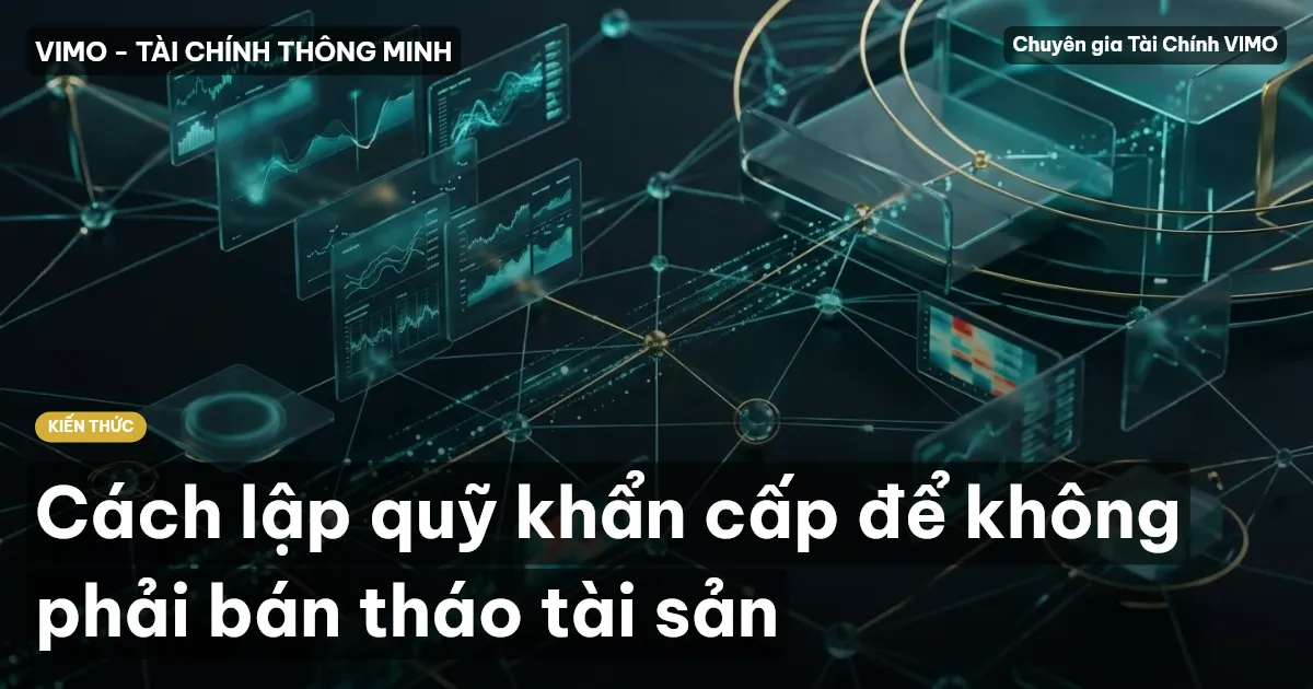 Cách lập quỹ khẩn cấp để không phải bán tháo tài sản