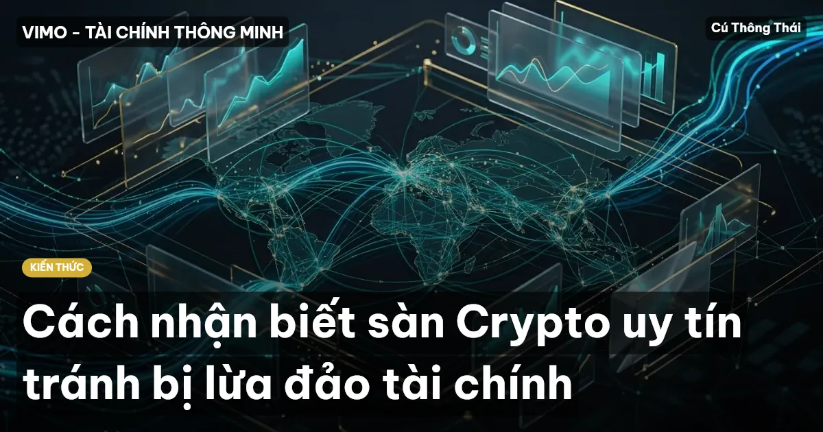 Cách nhận biết sàn Crypto uy tín tránh bị lừa đảo tài chính