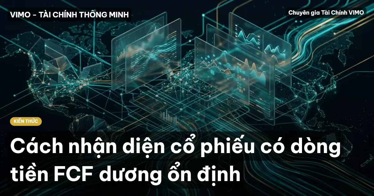 Cách nhận diện cổ phiếu có dòng tiền FCF dương ổn định