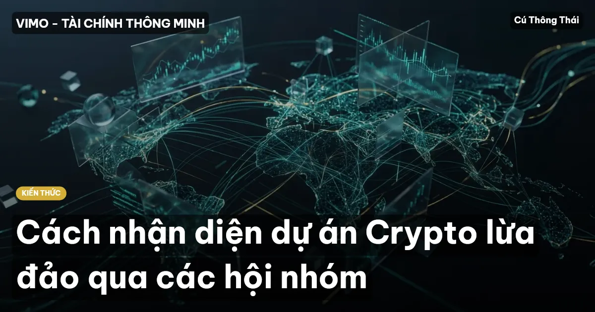 Cách nhận diện dự án Crypto lừa đảo qua các hội nhóm