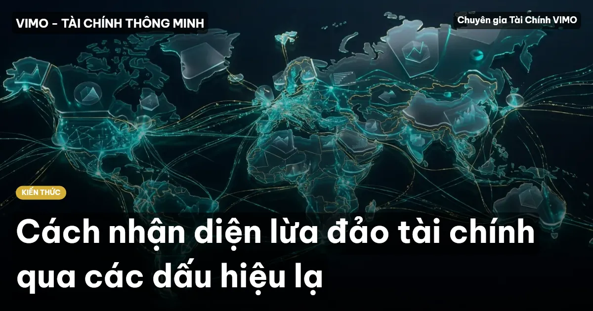 Cách nhận diện lừa đảo tài chính qua các dấu hiệu lạ