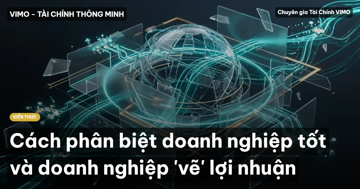 Cách phân biệt doanh nghiệp tốt và doanh nghiệp 'vẽ' lợi nhuận
