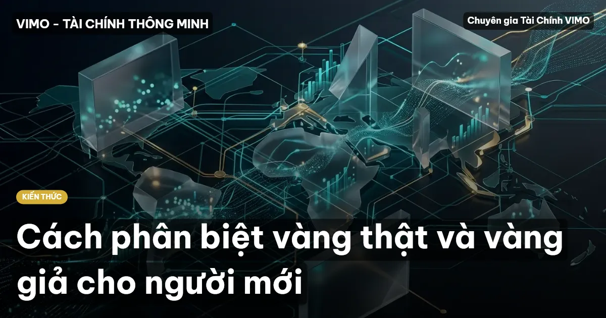 Cách phân biệt vàng thật và vàng giả cho người mới