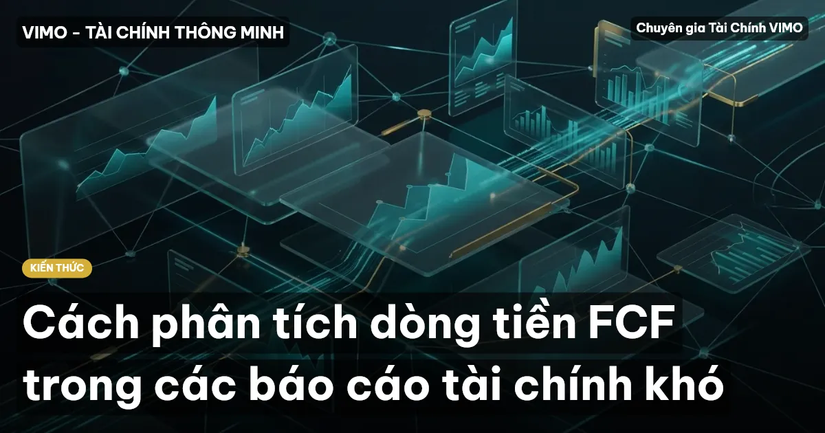 Cách phân tích dòng tiền FCF trong các báo cáo tài chính khó