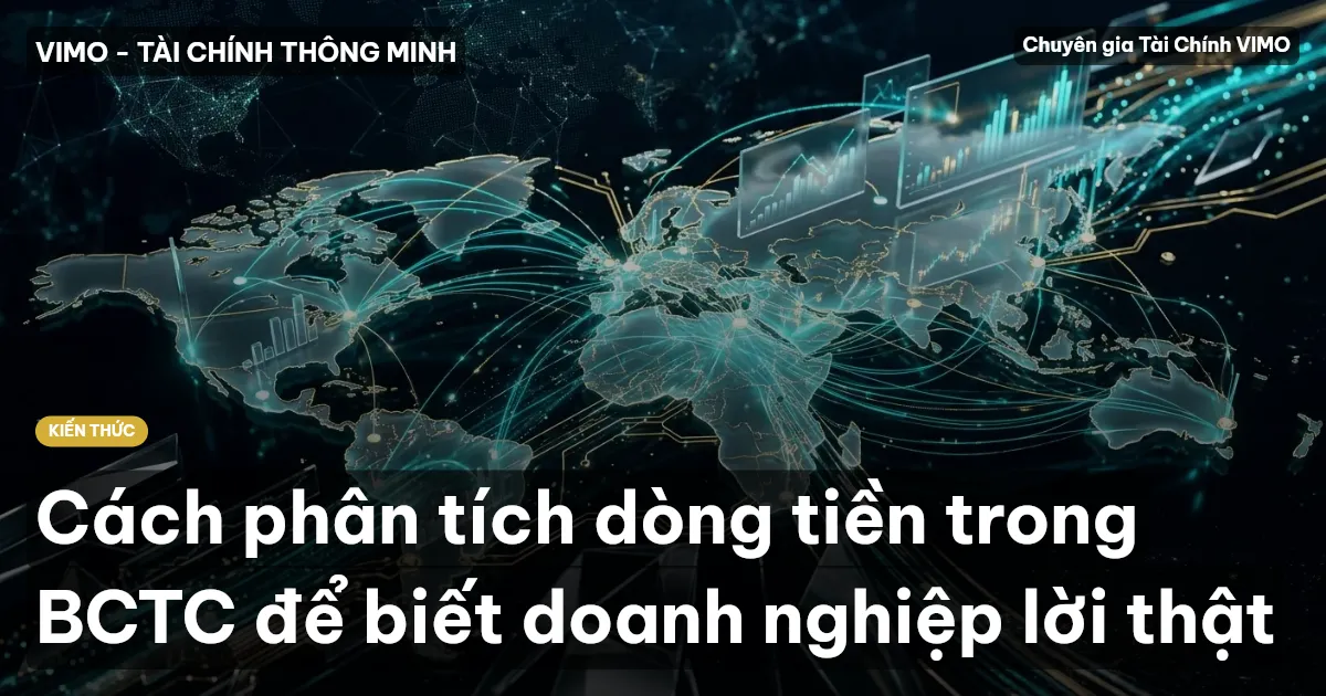 Cách phân tích dòng tiền trong BCTC để biết doanh nghiệp lời thật