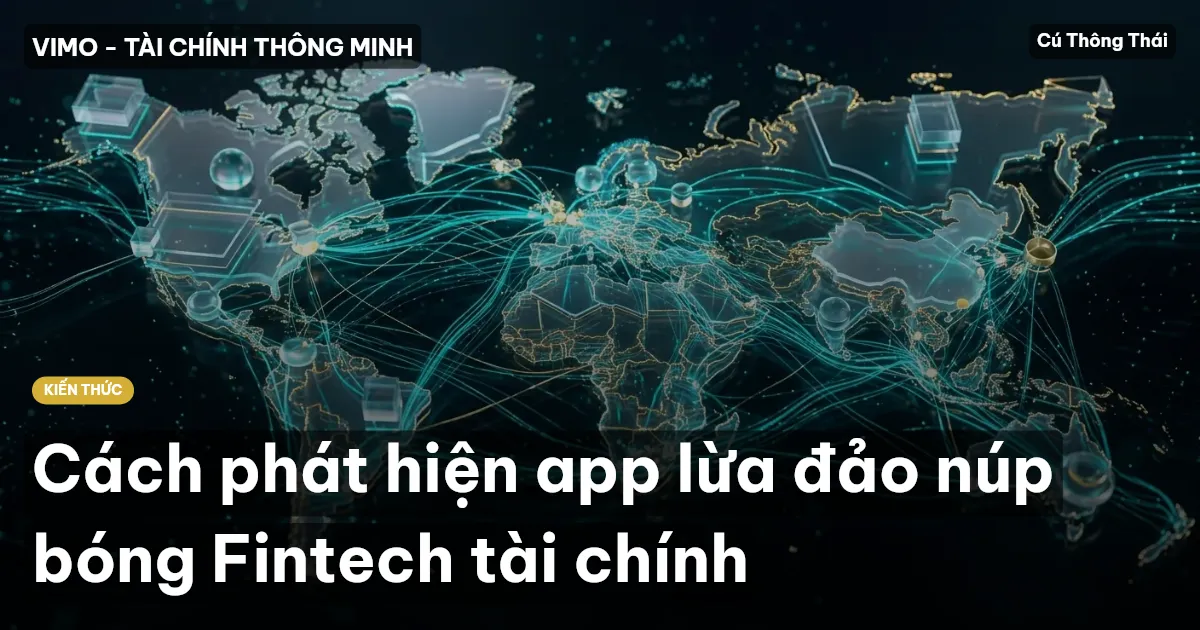 Cách phát hiện app lừa đảo núp bóng Fintech tài chính