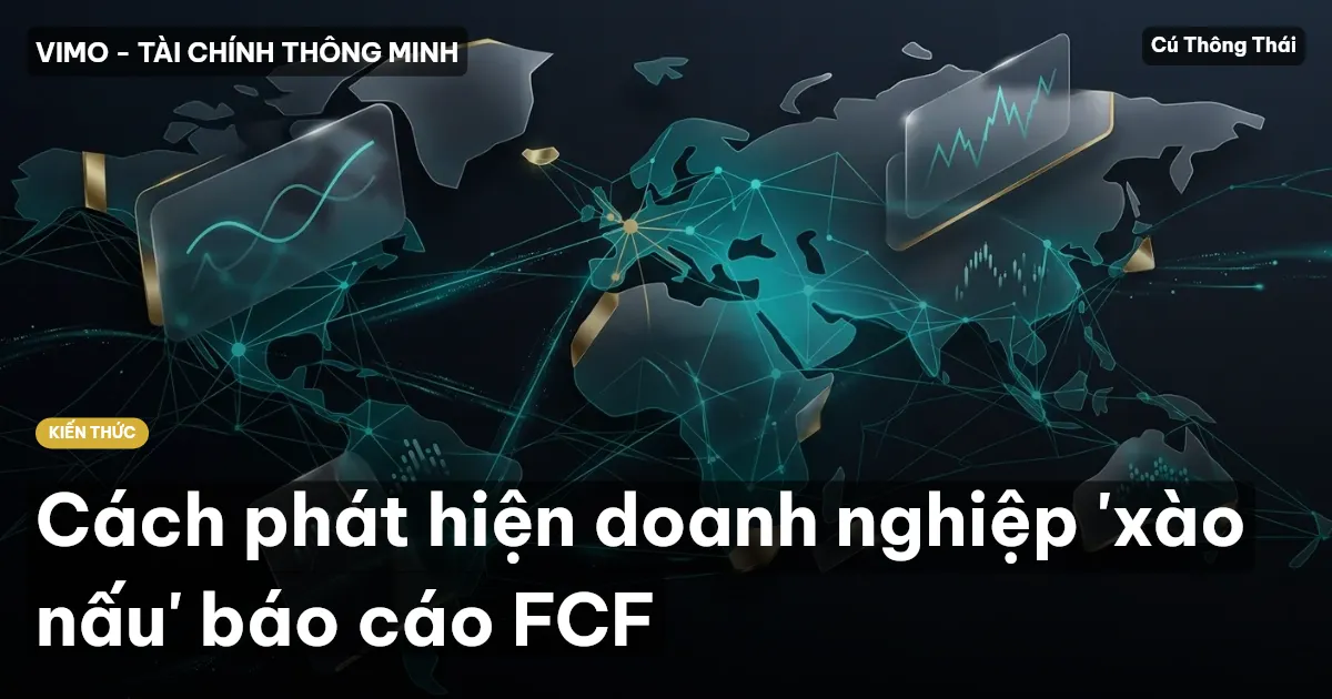 Cách phát hiện doanh nghiệp 'xào nấu' báo cáo FCF