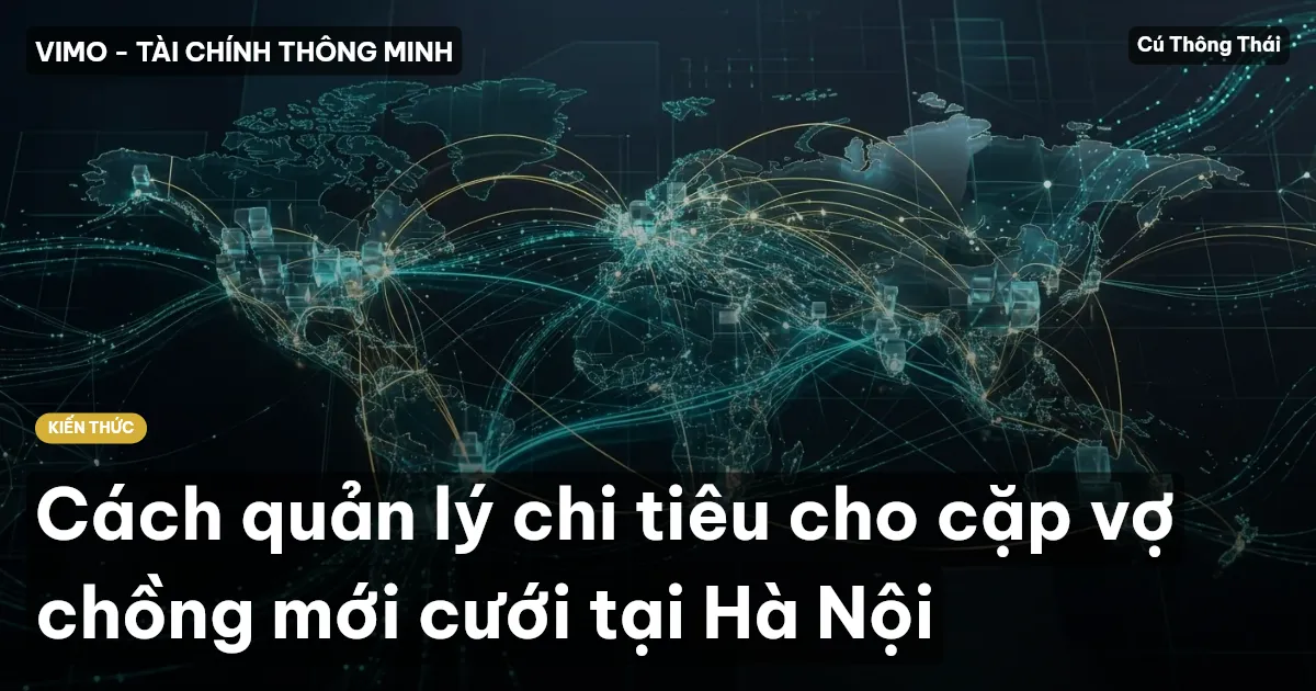 Cách quản lý chi tiêu cho cặp vợ chồng mới cưới tại Hà Nội