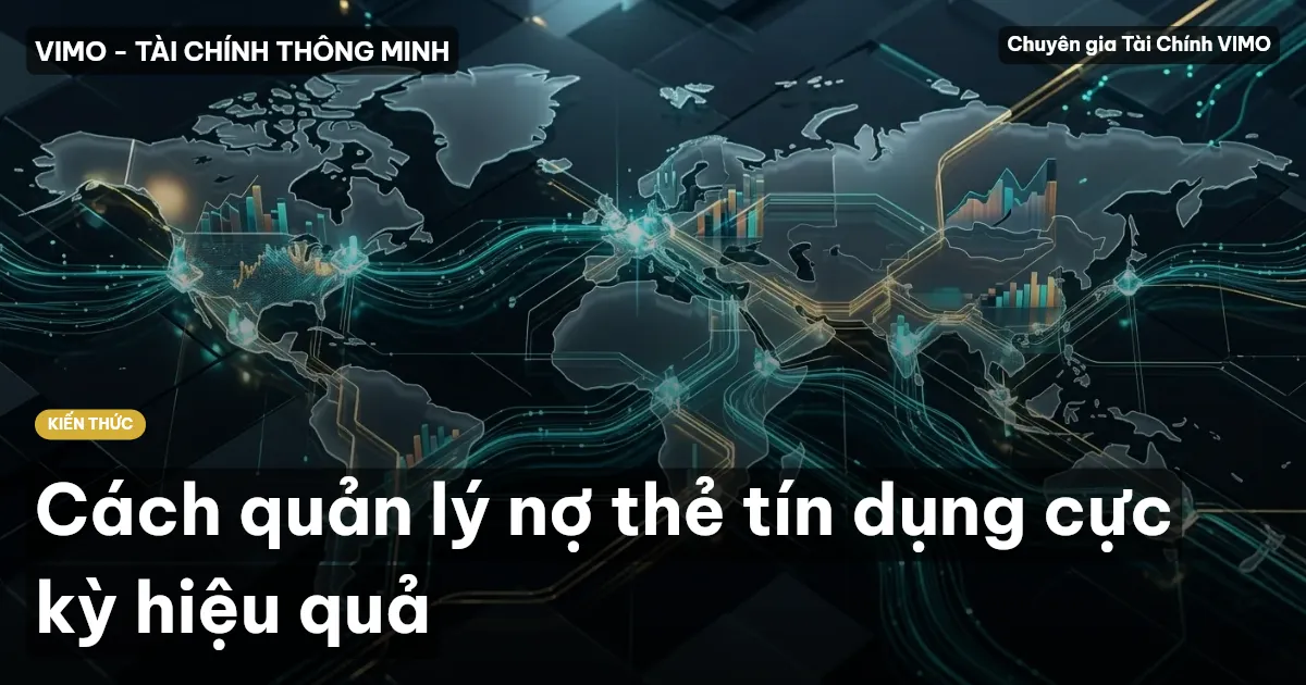 Cách quản lý nợ thẻ tín dụng cực kỳ hiệu quả
