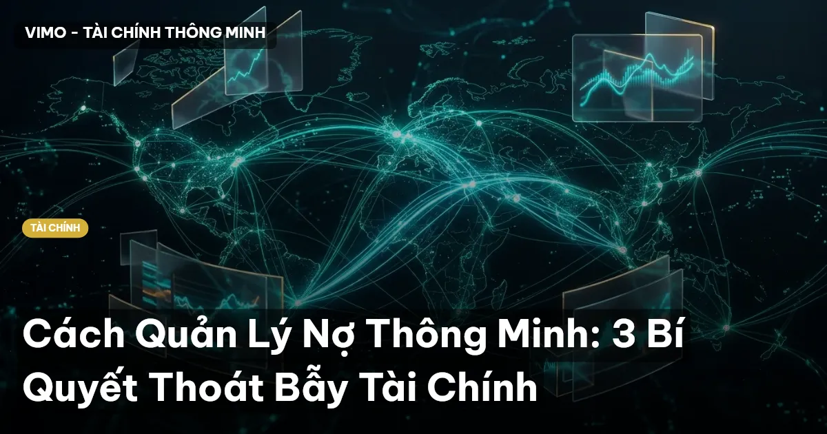 Cách Quản Lý Nợ Thông Minh: 3 Bí Quyết Thoát Bẫy Tài Chính