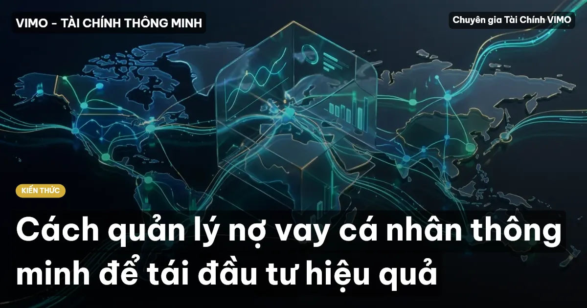 Cách quản lý nợ vay cá nhân thông minh để tái đầu tư hiệu quả