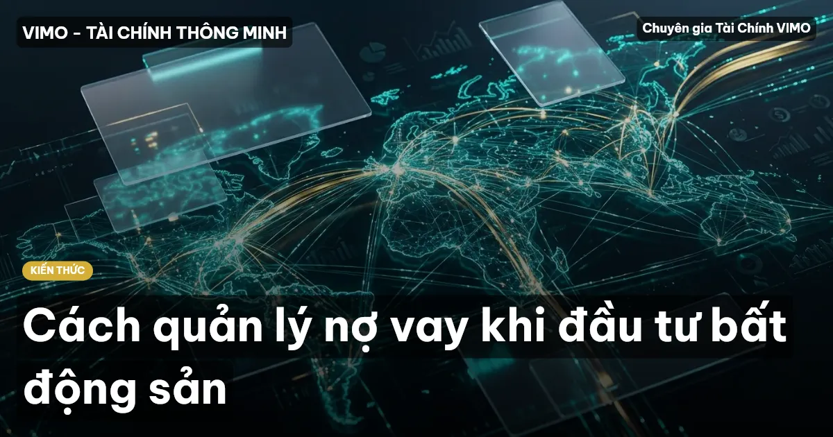 Cách quản lý nợ vay khi đầu tư bất động sản