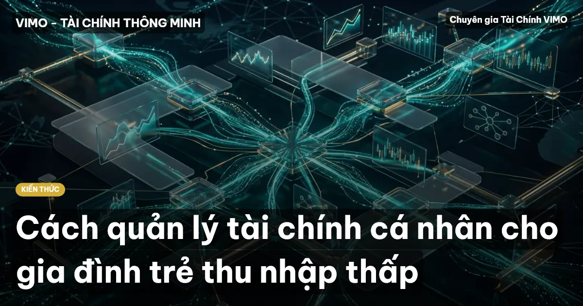 Cách quản lý tài chính cá nhân cho gia đình trẻ thu nhập thấp
