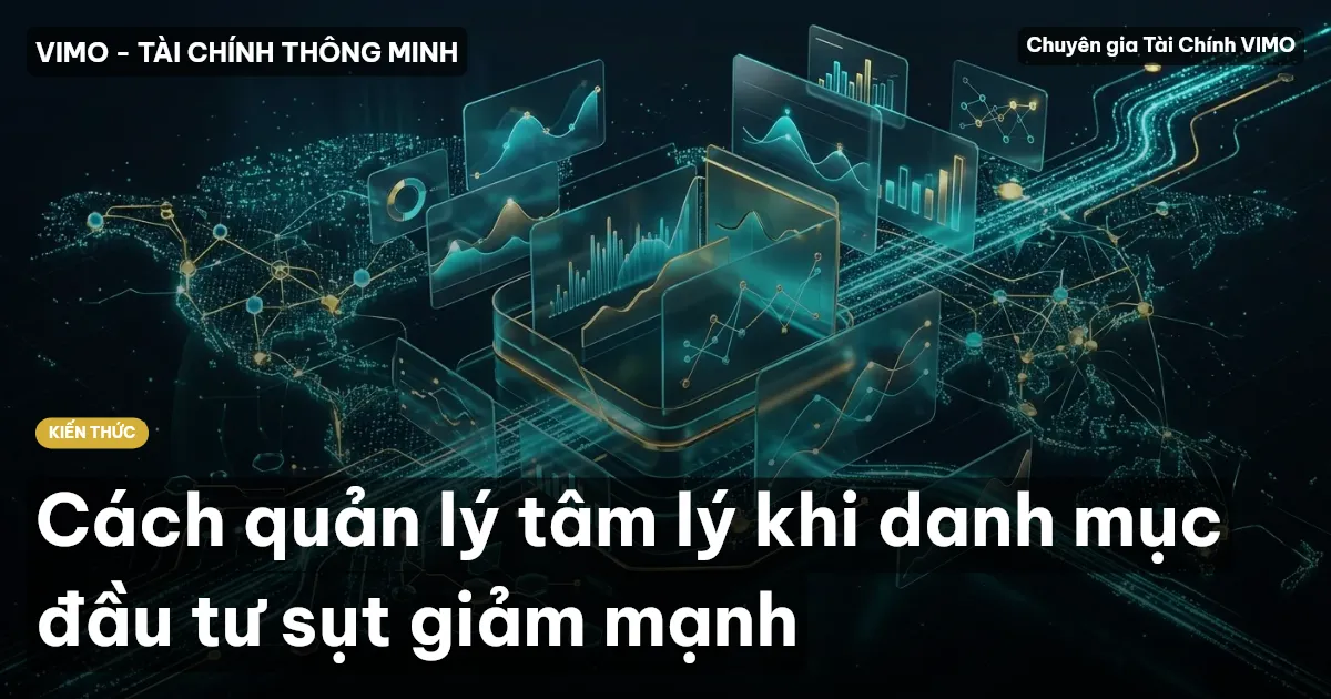 Cách quản lý tâm lý khi danh mục đầu tư sụt giảm mạnh