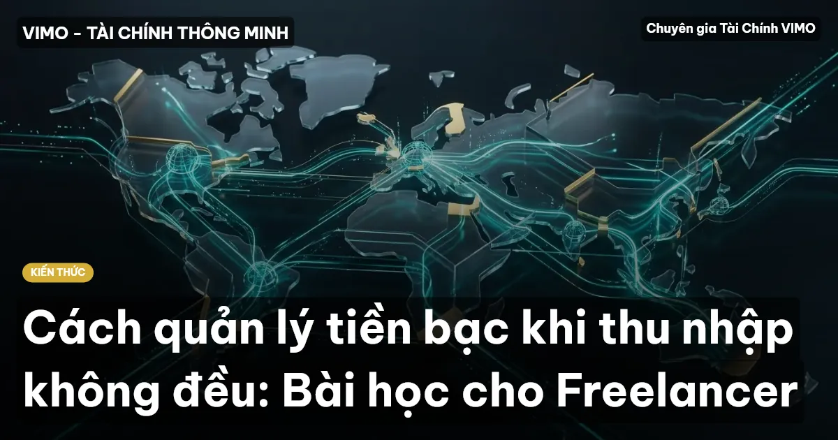 Cách quản lý tiền bạc khi thu nhập không đều: Bài học cho Freelancer