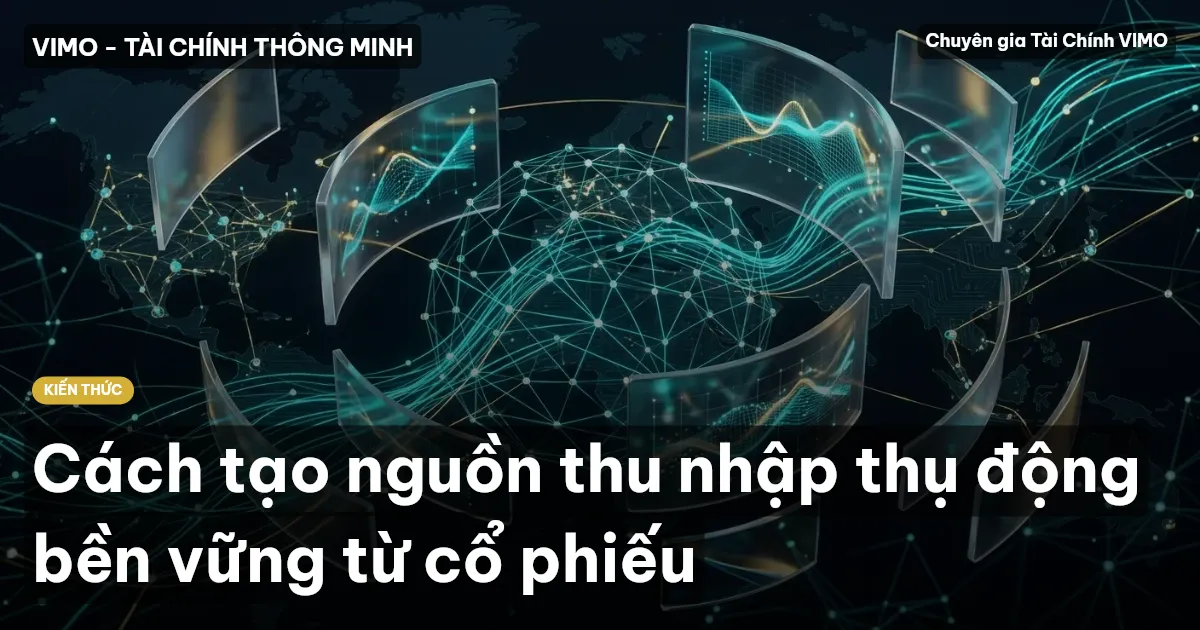 Cách tạo nguồn thu nhập thụ động bền vững từ cổ phiếu