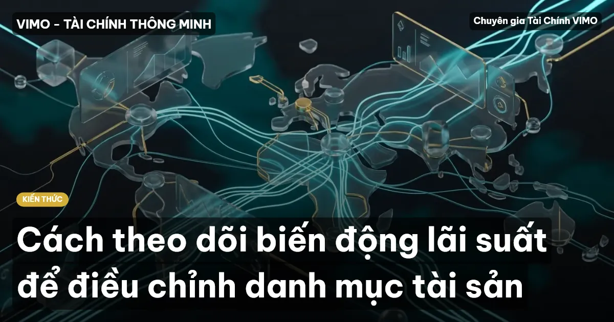 Cách theo dõi biến động lãi suất để điều chỉnh danh mục tài sản
