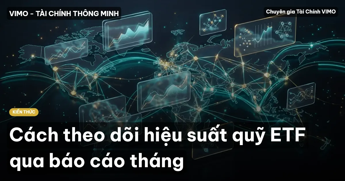 Cách theo dõi hiệu suất quỹ ETF qua báo cáo tháng