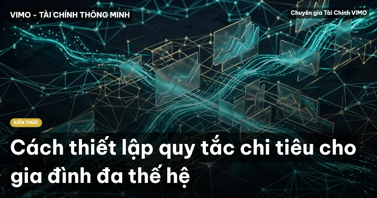 Cách thiết lập quy tắc chi tiêu cho gia đình đa thế hệ
