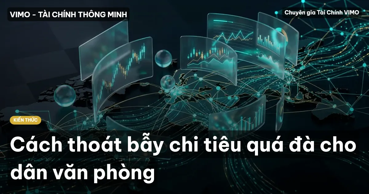Cách thoát bẫy chi tiêu quá đà cho dân văn phòng