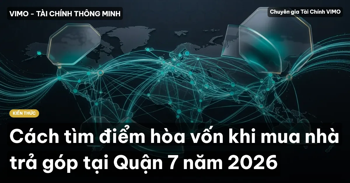 Cách tìm điểm hòa vốn khi mua nhà trả góp tại Quận 7 năm 2026