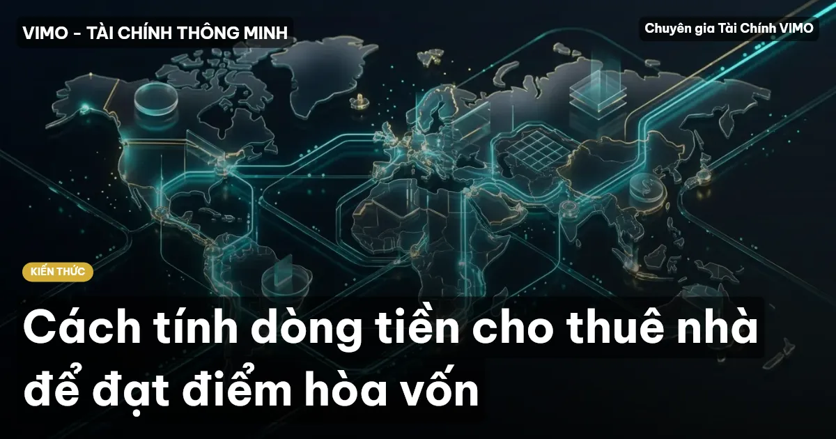 Cách tính dòng tiền cho thuê nhà để đạt điểm hòa vốn