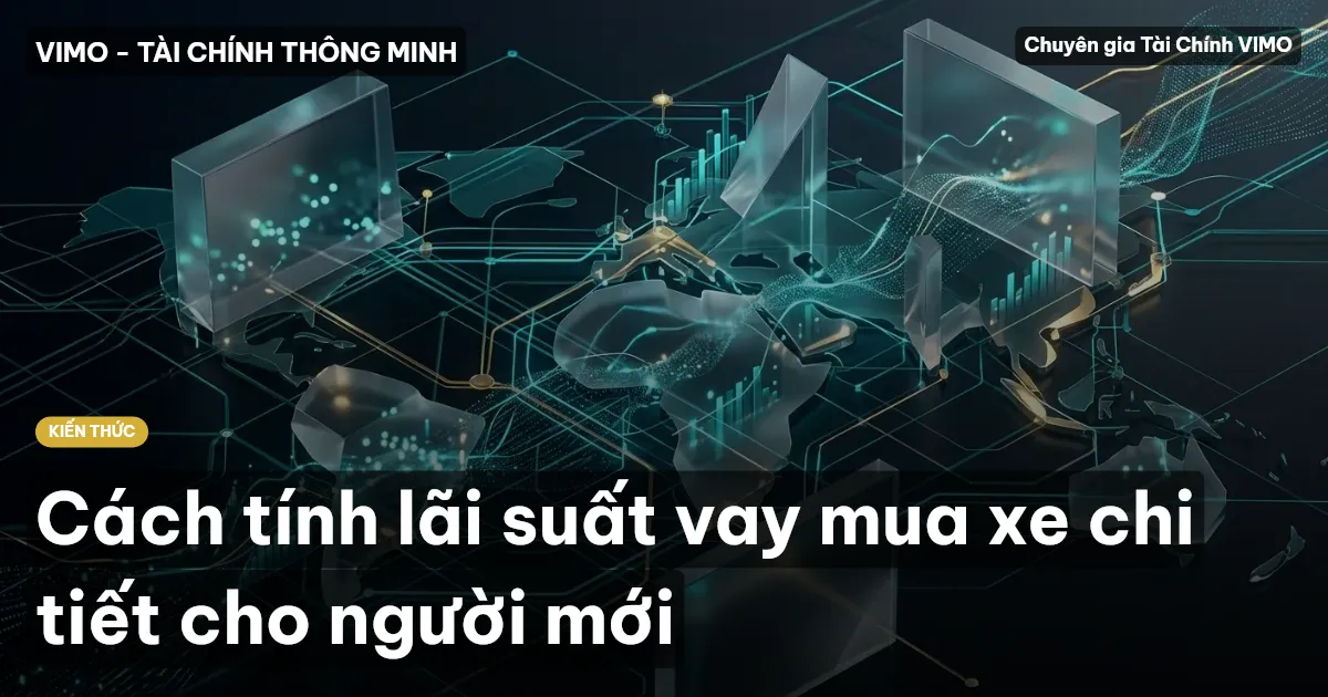 Cách tính lãi suất vay mua xe chi tiết cho người mới