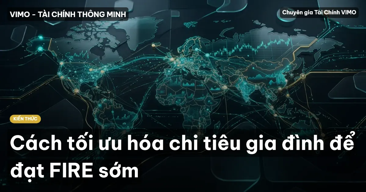 Cách tối ưu hóa chi tiêu gia đình để đạt FIRE sớm