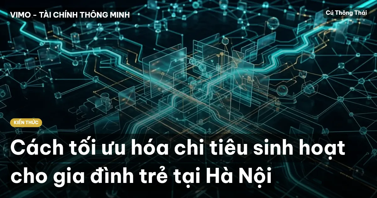 Cách tối ưu hóa chi tiêu sinh hoạt cho gia đình trẻ tại Hà Nội