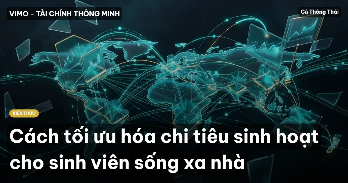Cách tối ưu hóa chi tiêu sinh hoạt cho sinh viên sống xa nhà