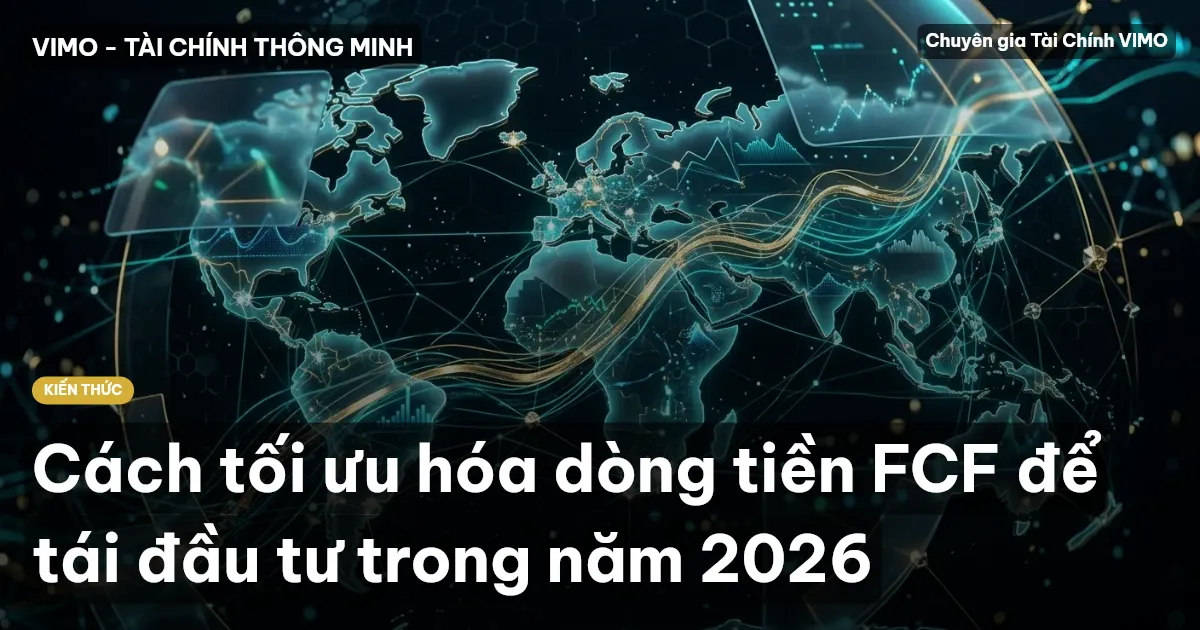 Cách tối ưu hóa dòng tiền FCF để tái đầu tư trong năm 2026