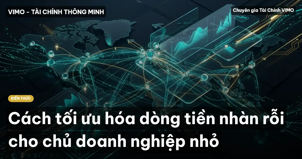 Cách tối ưu hóa dòng tiền nhàn rỗi cho chủ doanh nghiệp nhỏ