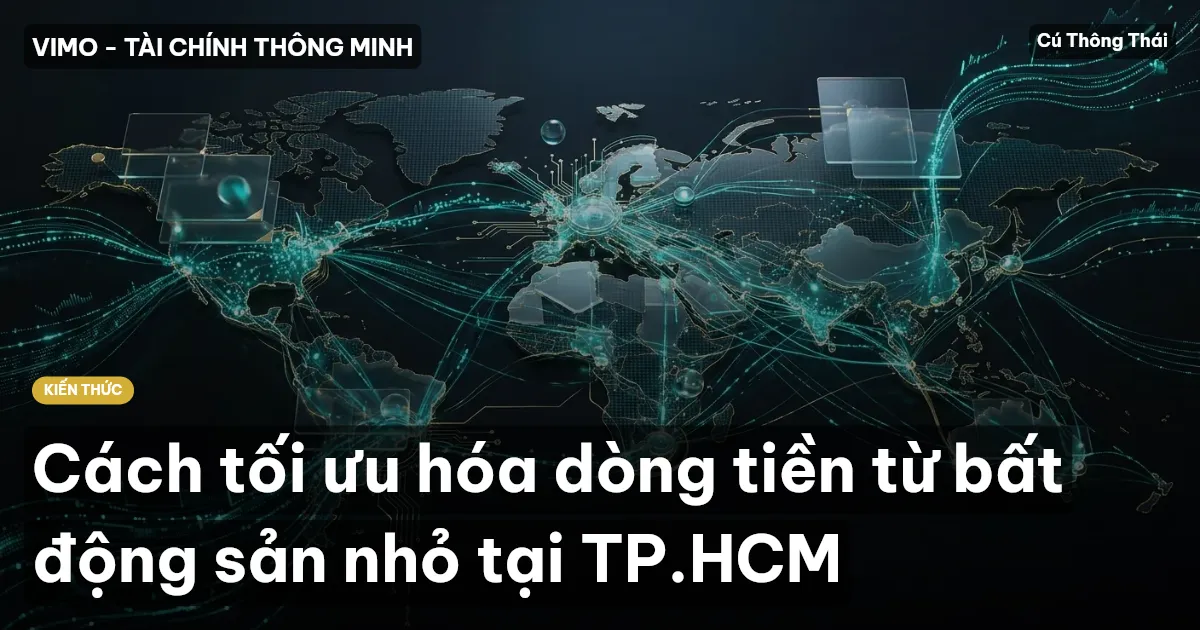 Cách tối ưu hóa dòng tiền từ bất động sản nhỏ tại TP.HCM