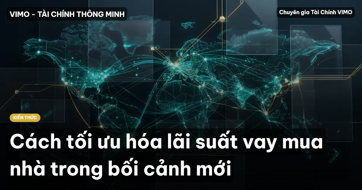 Cách tối ưu hóa lãi suất vay mua nhà trong bối cảnh mới