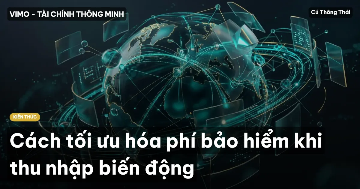 Cách tối ưu hóa phí bảo hiểm khi thu nhập biến động