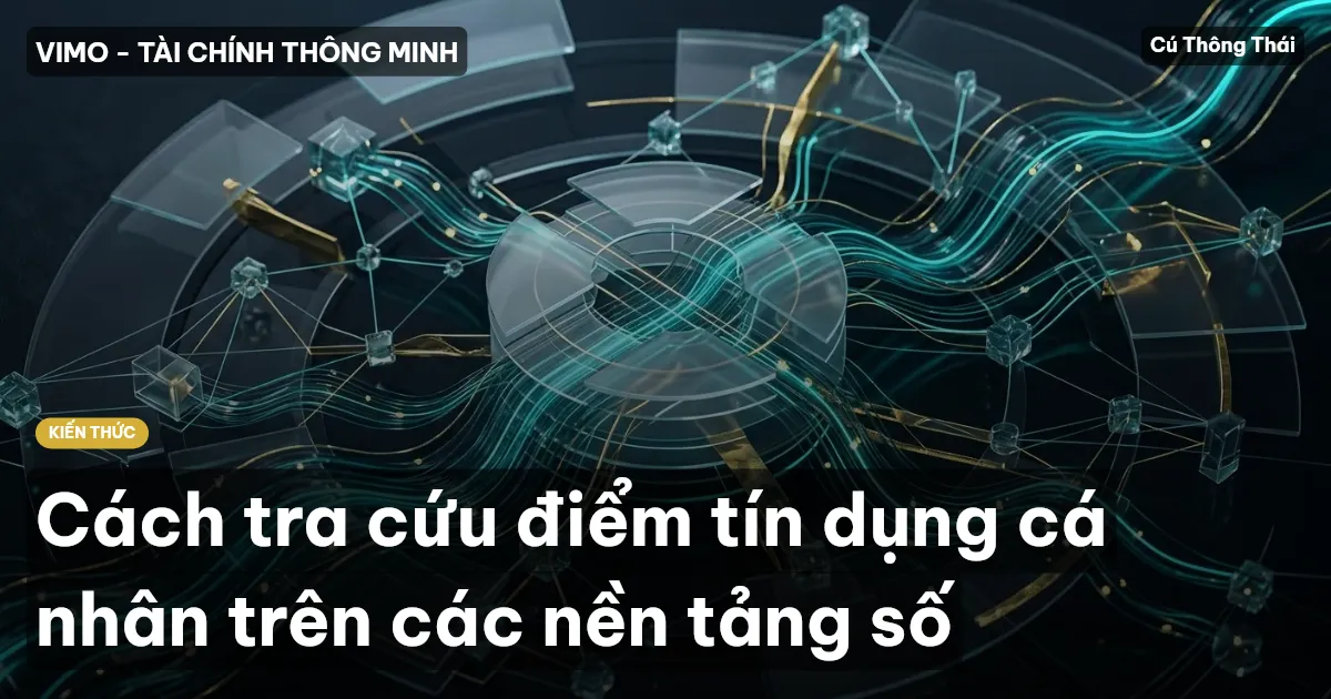 Cách tra cứu điểm tín dụng cá nhân trên các nền tảng số