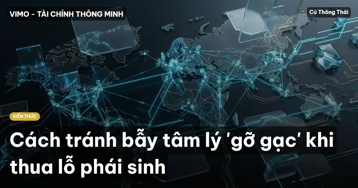 Cách tránh bẫy tâm lý 'gỡ gạc' khi thua lỗ phái sinh