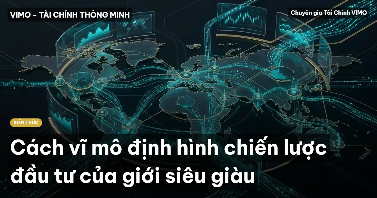 Cách vĩ mô định hình chiến lược đầu tư của giới siêu giàu