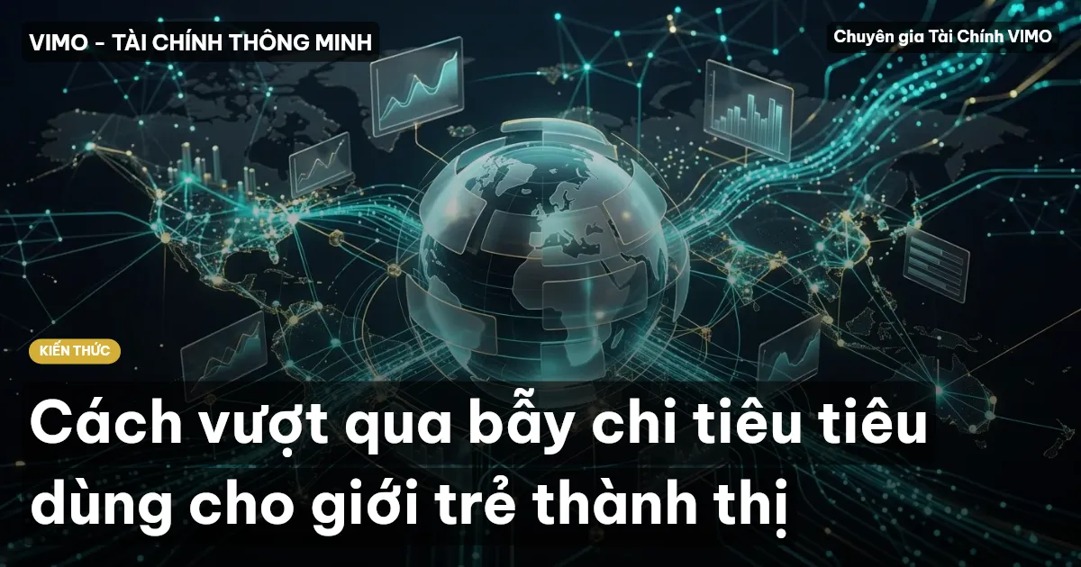 Cách vượt qua bẫy chi tiêu tiêu dùng cho giới trẻ thành thị