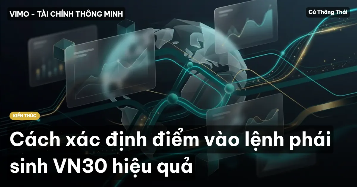 Cách xác định điểm vào lệnh phái sinh VN30 hiệu quả